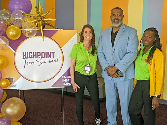  This is a photo from the Highpoint Teen Summit